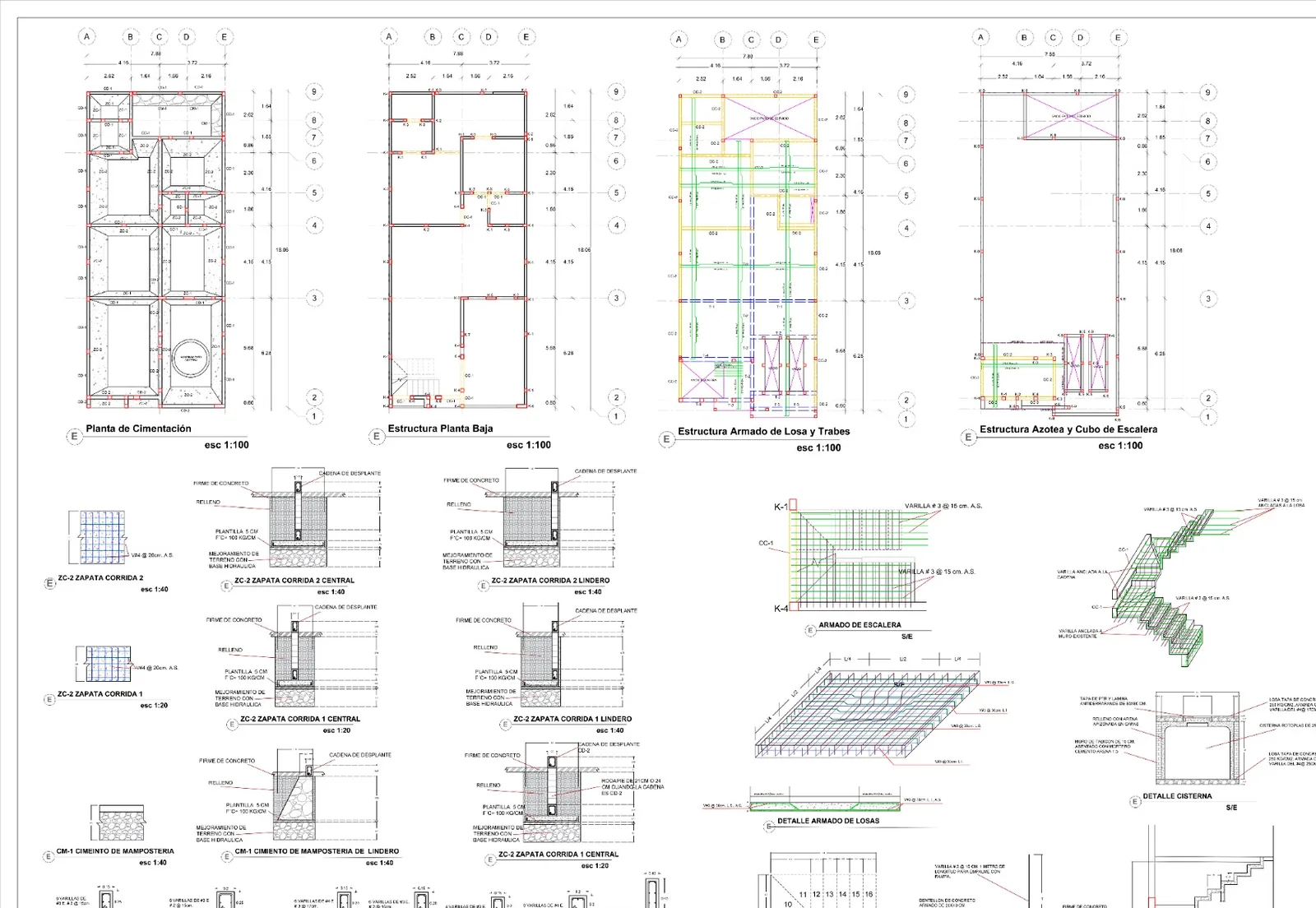 Plano estructural
